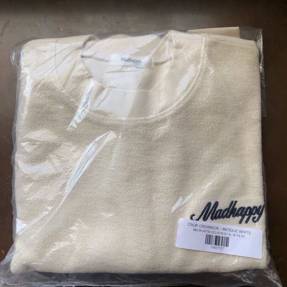 MADHAPPY CROP CREWNECK - Picture 4 of 4